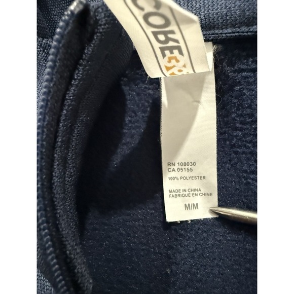 Mount Vernon Mustangs Men's Pullover. Polyester. Navy Blue. Sz M - Picture 13 of 16